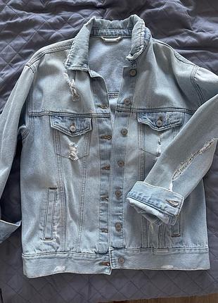 Джинсовка женская свободная