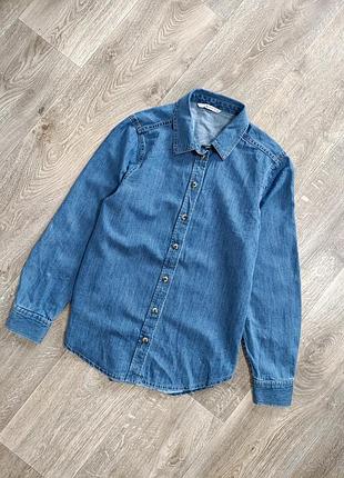 Джинсова сорочка рубашка блузка