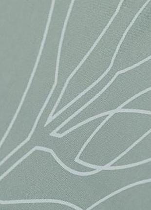 Простирадло на гумці салатове з малюнком 130х200