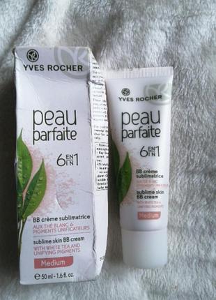 Тональний крем в 6 в 1 yves rocher