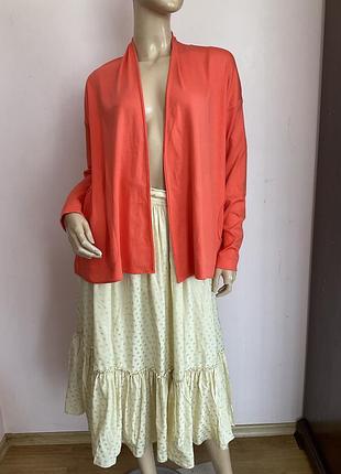 Фирменный трикотажный хлопковый кардиган/ xl/ brend marc cain