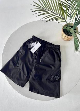 Чорні чоловічі шорти c.p. company💣
