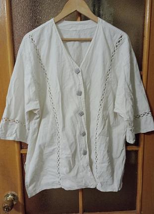 Блуза котонова🌹👍🌷
большой размер 🎉