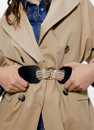 Еластичний жіночий ремінь zara