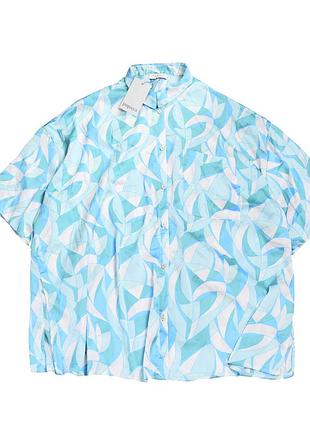 Нова сорочка papaya 2xl у геометричний принт