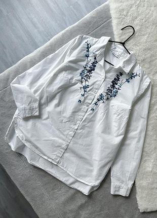 Бавовняна сорочка з вишивкою