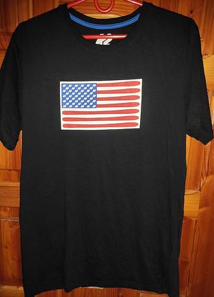 Нова сток катон фірмова футболка usa.м
