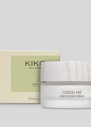 Зволожуючий крем для обличчя kiko milano green me gentle face cream (000036)