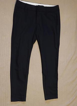 Очаровательные черные фирменные брюки mos mosh дания 44 р.