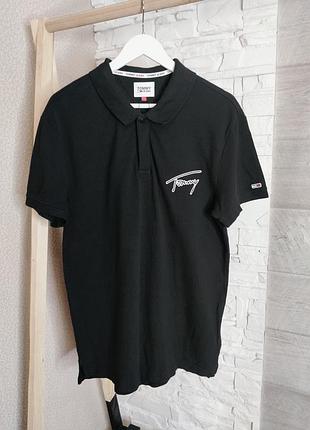Чоловіча оригінальна футболка поло tommy jeans l