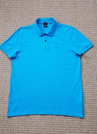 Hugo boss поло футболка pima cotton оригинал (xxl)