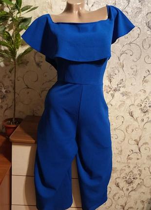 Комбинезон брючный, ромпер, комбинезон женский