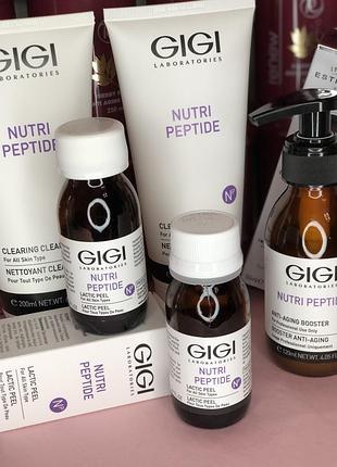 Nutri peptide lactic peel gigi - пілінг з молочною кислотою джи джи нутри пептид
