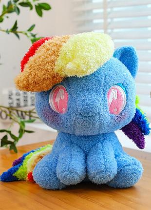 Мягкая игрушка пони радуга дэш 30 см | my little pony rainbow dash