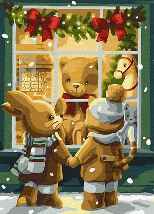 Картина по номерам для детей. магазин игрушек 40*50 см идейка kho 6553