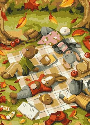 Картина по номерам для детей. книжный клуб 40*50 см идейка kho 6542