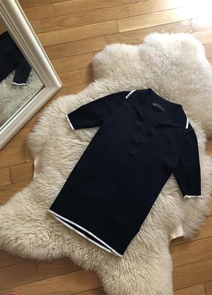 Віскозна футболка поло трикотажна m&s  34/36
