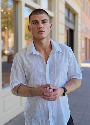 Мужская рубашка жатка