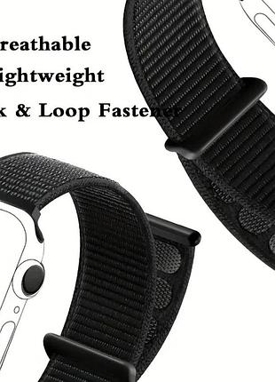 Ремінець для iwatch - дихаючий плетений ремінець, підходить для моделей 38мм-49мм, сумісний з серіями se/ultra та іншими