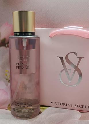 Парфумований міст для тіла та волосся velvet petals (новий дизайн) victoria's secret.