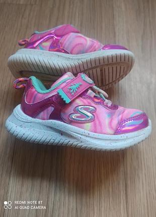 Кросівки  яскраві skechers 5