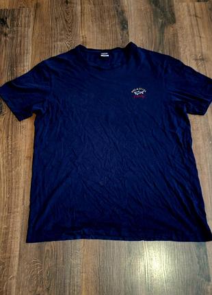 Мужская уникальная футболка paul shark оригинал