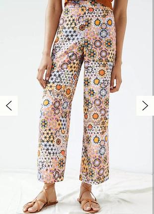 Брюки укороченные anthropologie