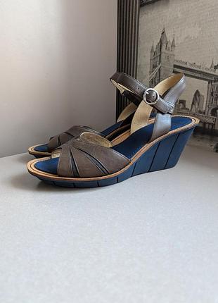 Босоножки camper filippa low (39-39,5) на танкетке из натуральной кожи оригинал женские