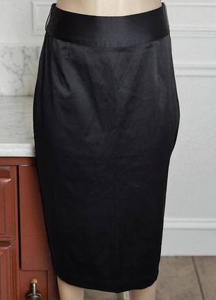 Элегантная черная юбка-карандаш ginatricot "penny Blazer skirt" - размер 38 - отличное состояние!