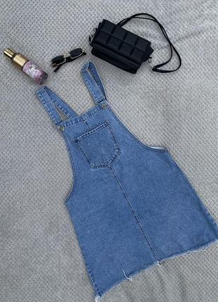 Сарафан джинсовий