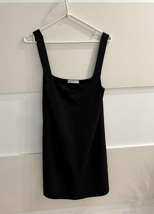 Дуже красиве класичне платтячко чорне zara 🔥