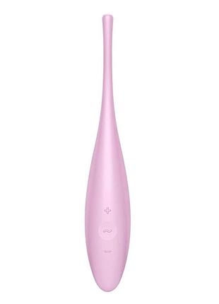 Смарт-вибратор для клитора satisfyer twirling joy pink. passion&books