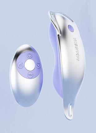 Вибратор в трусики kisstoy viosecret, пояс для фиксации и пульт ду в комплекте. passion&books