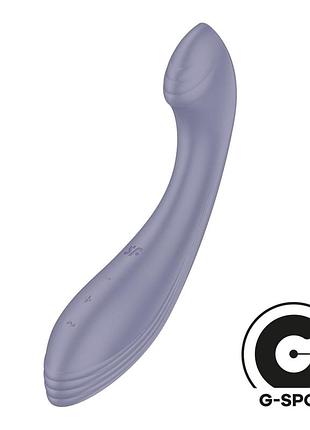 Вібратор для точки g satisfyer g-force violet, 10 режимів + 5 рівнів інтенсивності