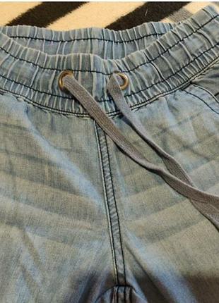 Голубые джинсовые джоггеры 3