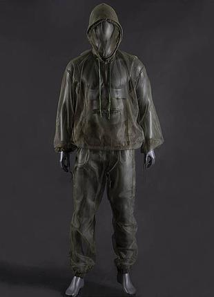 Костюм mosquito olive москітний костюм штани +анорак