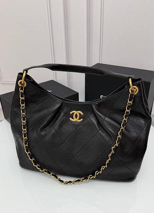 Сумка шоппер стеганая брендовая шанель люкс