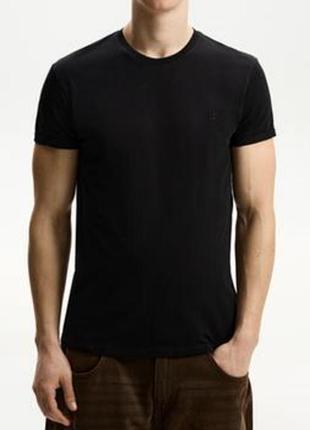 Чорна футболка jack & jones