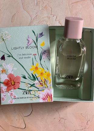 Духи zara lightly bloom /парфуми /парфум4 фото