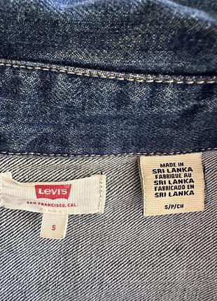 Джінсова рубашка levis 3