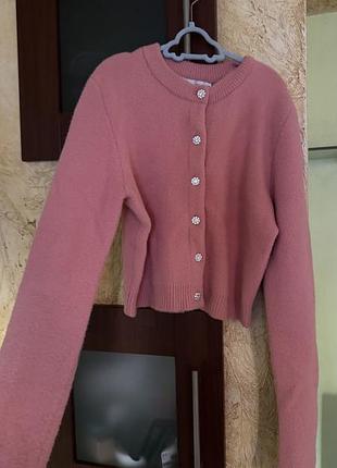 Рожева кофта zara