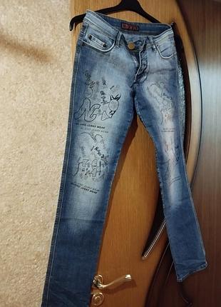 Джинсы женские прямые на худенькую