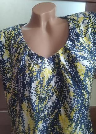 Шелковая женская блузка футболка boden