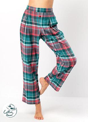 Женские фланелевые брюки для дома key