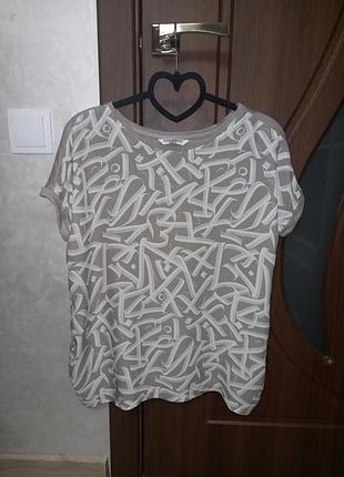 Футболка вискоза бежевая