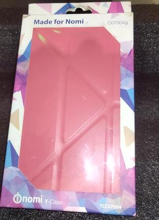 Новый чехол nomi y-case для планшетов nomi (разные цвета)