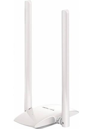 Мережева карта wi-fi mercusys mw300uh до 300mbps usb ieee