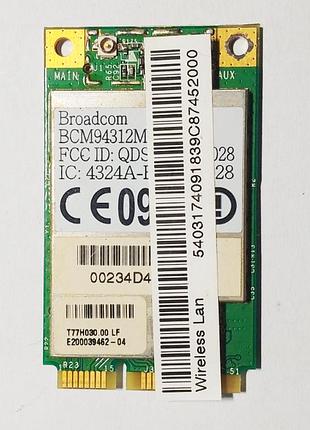 Wi-fi  broadcom bcm94312mcg brcm1028 802.11
