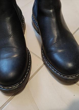 Мужские ботинки челси firetrap 44 черные, без застежек, с эластичными вставками