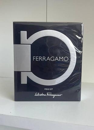 Оригінал набір парфум гель для душу ferragamo mini kit 2 pieces salvatore ferragamo